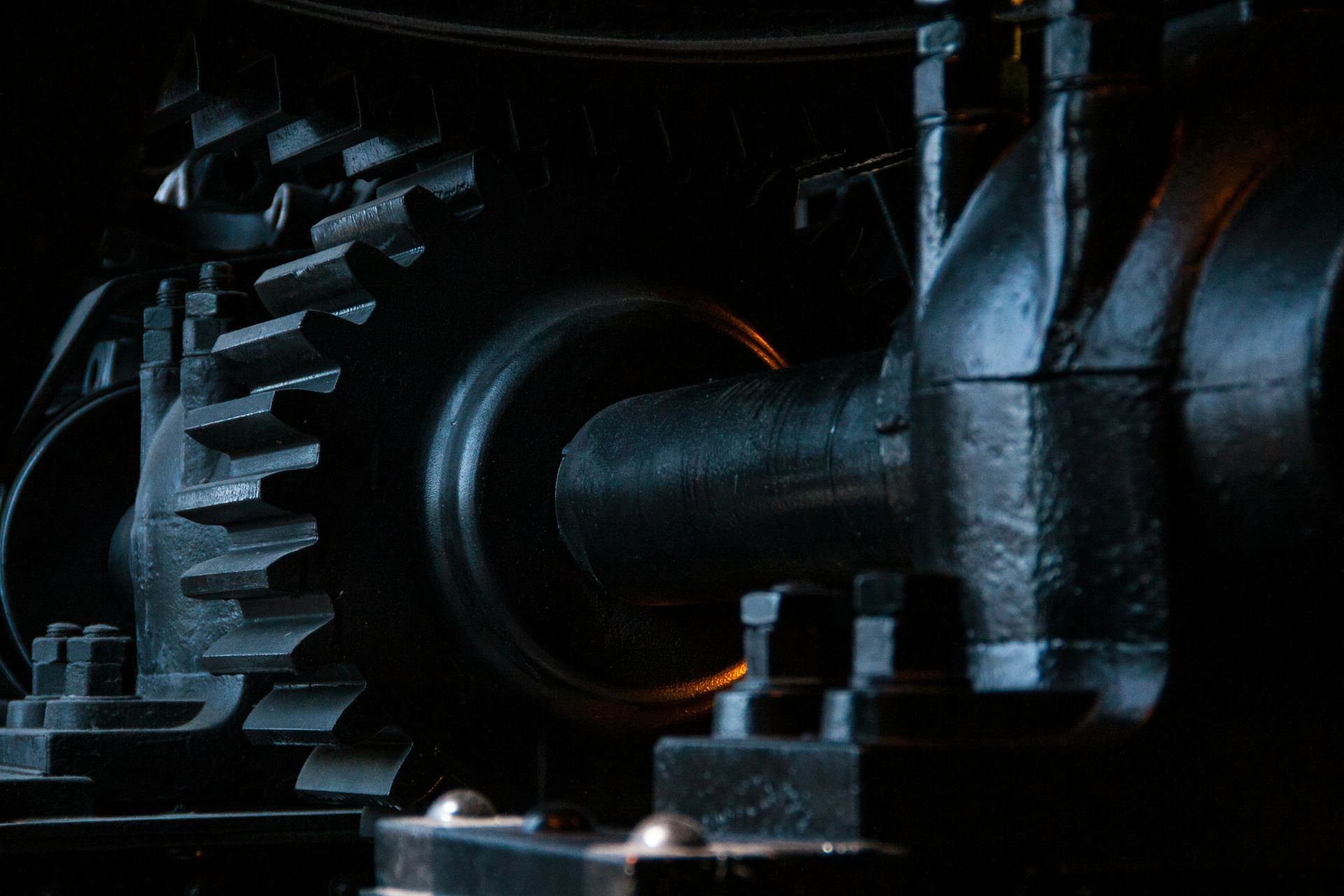 Industrial machinery gears — hydraulic oil, gear oil and industrial lubricants